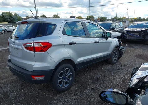 2021 Ford Ecosport S from USA, damaged, VIN MAJ3S2FE2MC440348